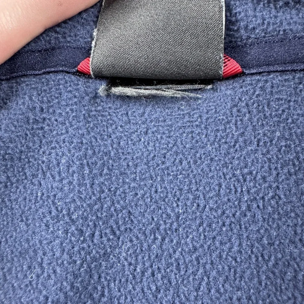 The North Face Jacket Men S? Blue Tech 100 Flashdry 1/2 Zip Fleece Lightweight